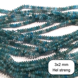 Apatite 3x2 mm, 1/1 streng